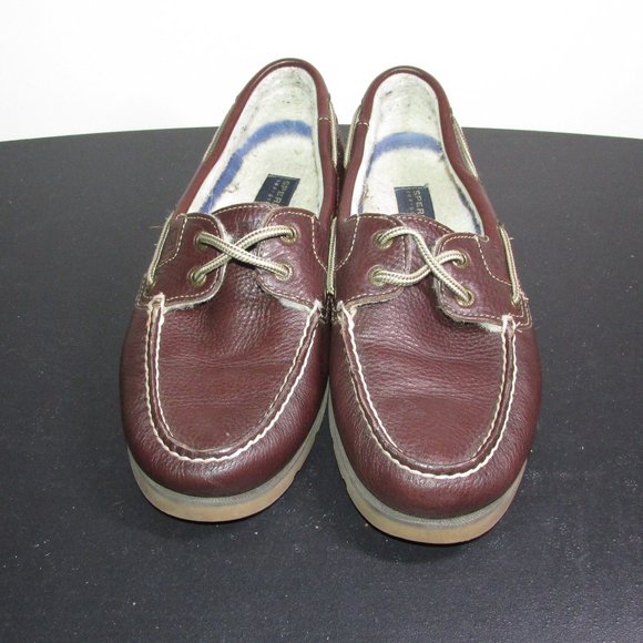 Wool-Lined Sperry Boat Shoes - Men's 9 - Picture 2 of 9